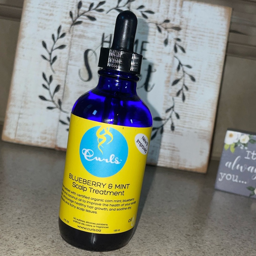 CURLS Blueberry & Mint Scalp Treatment 4 oz – New/Unused!